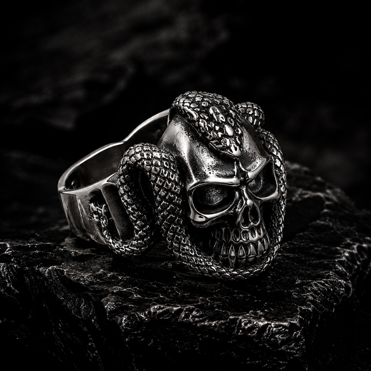 The Serpant King Ring