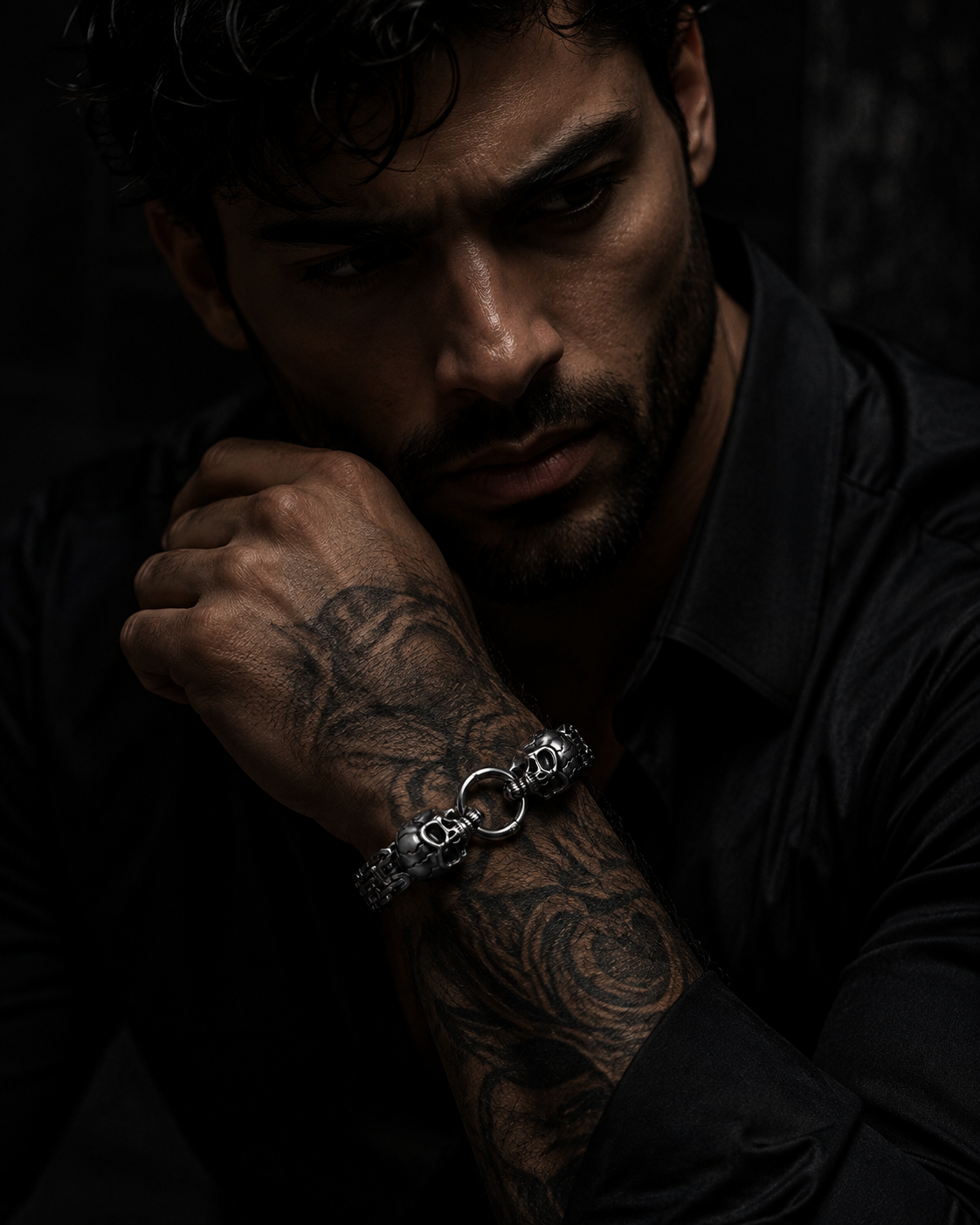 The Revenant Skull Bracelet