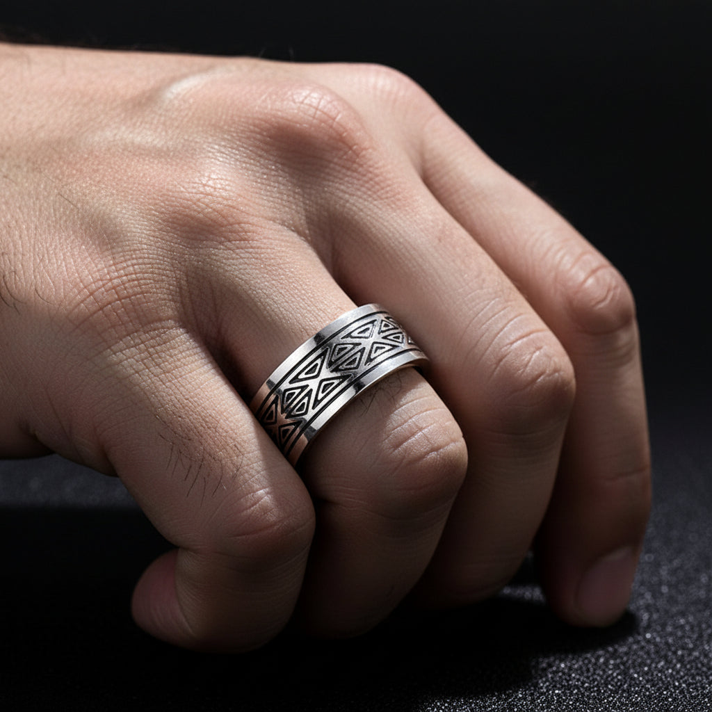Titanium Ring 8mm Stainless Steel Ring