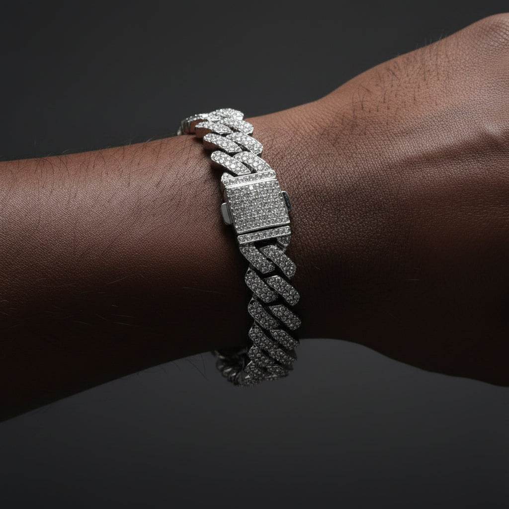 The Sovereign Iced Cuban Chain & Bracelet
