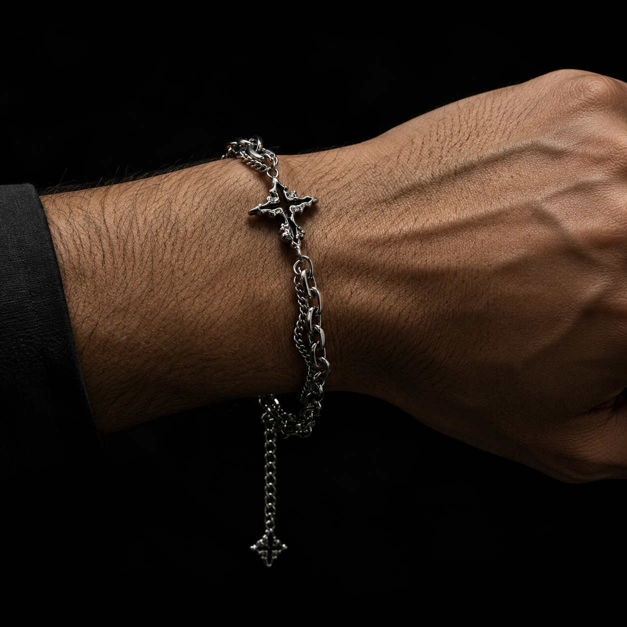 Foresaken Cross Bracelet