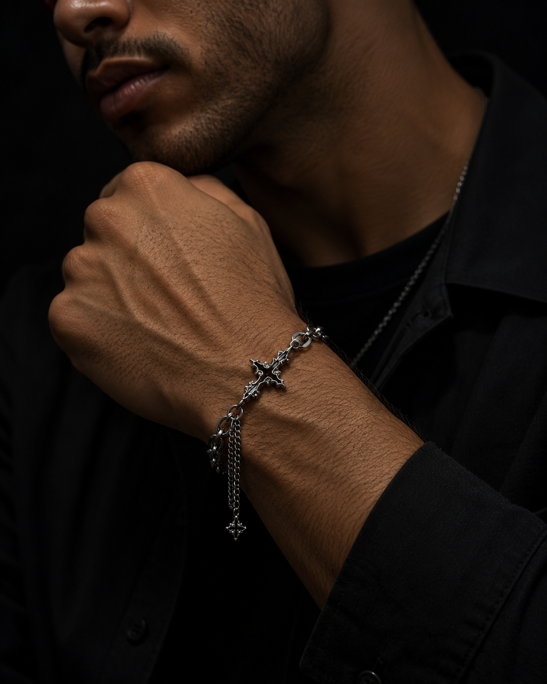 Foresaken Cross Bracelet
