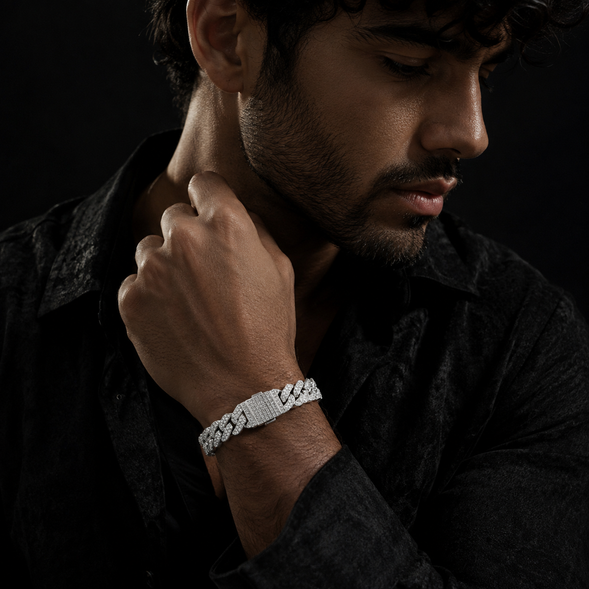 The Sovereign Iced Cuban Chain & Bracelet