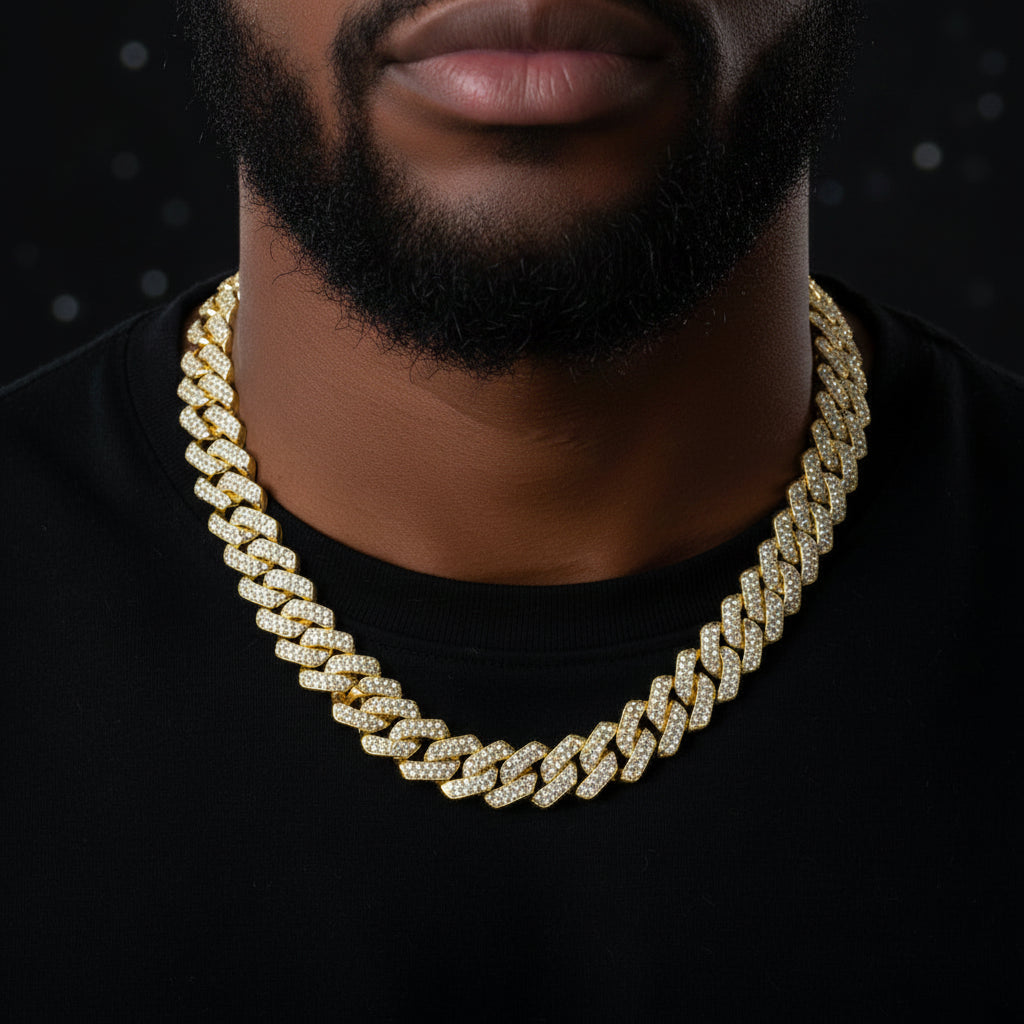 The Sovereign Iced Cuban Chain & Bracelet